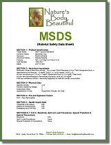 Nature's Body Beautiful Calcium Bentonite Clay Cosmeceuticals Free Downloads