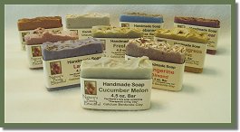 Nature's Body Beautiful Calcium Bentonite Clay Handmade Bar Soaps